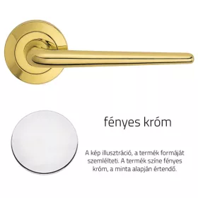   Linea Cali Brixia set de manere rotunde crom strălucitor 760 RB 102 CR