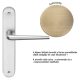 Linea Cali Brixia Zincral brushed bronze shielded handle set 479 PL OG