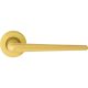 Linea Cali Brixia satin brass round rosette handle set 760 RB 101 OS