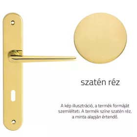   Linea Cali Brixia set de maner ecranat din alama satinata 760 PL OS