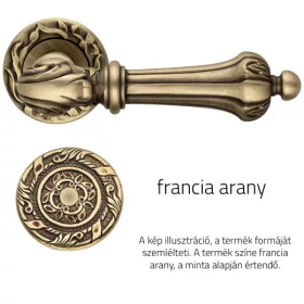   Linea Cali Charme Set de mânere Rotundă din aur francez 1590 RB 113 OF