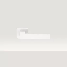   Linea Cali Corner Zincral alb set de manere rozeta patrata 505 RB 014 BA