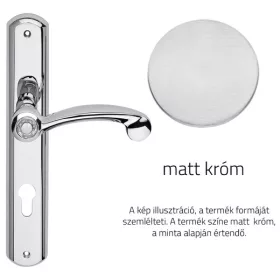 Linea Cali Cosmic set maner ecranat cromat mat 1335 PL CS