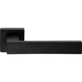  Linea Cali Corner Zincral set mânere rozetă pătrată neagră mat 505 RB 014 VE