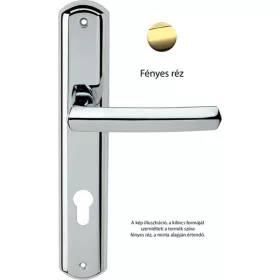   Linea Cali Dafne set de mânere ecranate din alamă strălucitoare 509 PL OL