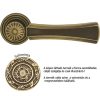 Linea Cali Daisy French gold round rosette handle set 1070 RB 112 OF