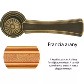   Linea Cali Daisy set de mânere Rotundă din aur francez 1070 RB 112 OF