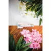 Set de mânere cu rozetă pătrată plat Linea Cali Dafne patină mată 509 RB 019 PM