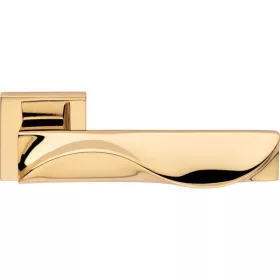   Set de manere cu rozeta patrata Linea Cali Duna aurit 1410 RB 019 OZ