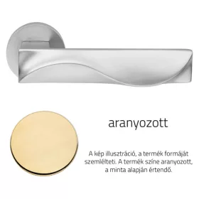   Set de mânere Linea Cali Duna Rotunde Rotunde aurite 1410 RB 023 OZ