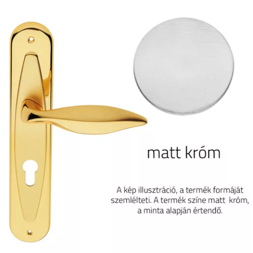 Linea Cali Delfino set maner ecranat crom mat 955 PL CS