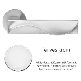   Linea Cali Duna set de maner Rotundă cromat stralucitor 1410 RB 023 CR