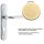 Linea Cali Elika bright gold / satin gold shielded handle set 990 PL OM