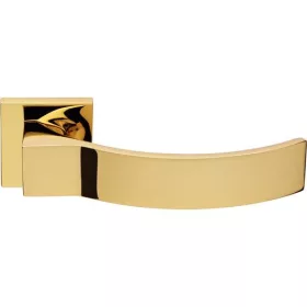   Set de manere cu rozeta patrata Linea Cali Elios aurit 1341 RB 019 OZ