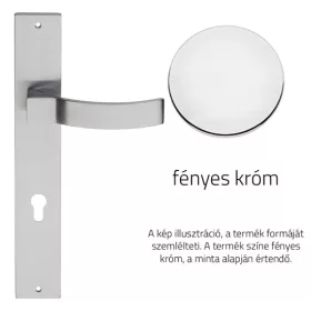   Linea Cali Elios set de mânere ecranate crom strălucitor 1341 PL CR