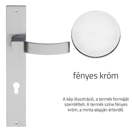 Linea Cali Elios set de mânere ecranate crom strălucitor 1341 PL CR