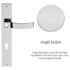   Linea Cali Elios Crystal set maner ecranat crom mat 1340 PL CS