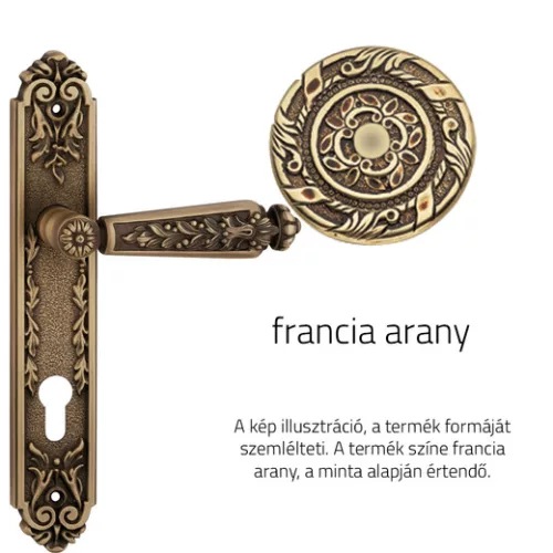 Linea Cali Epoca Set maner ecranat auriu francez 1210 PL OF