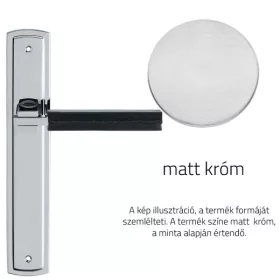   Linea Cali Elle Pelle set maner ecranat cromat mat 1052 PL CS