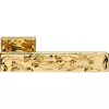Set de mânere cu rozetă pătrată aurit Linea Cali Frida 1700 RB 007 OZ