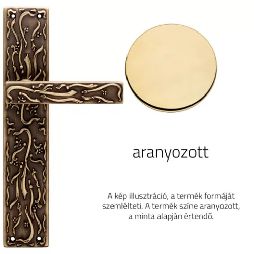 Set mâner ecranat Linea Cali Frida aurit 1700 PL OZ