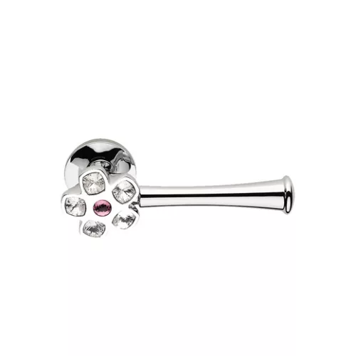 Linea Cali Flory Violet Cristale Swarovski Set mânere crom strălucitor 1747 023 CR