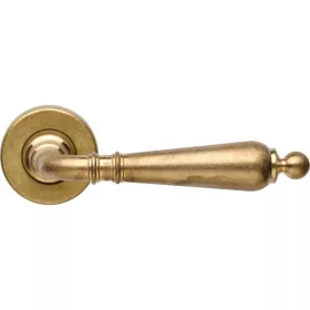   Linea Cali Florenzia patina auriu Set manere Rotunda Roseta 1460 RB 101 VB