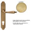 Linea Cali Florenzia patina gold handle set shielded 1460 PL VB