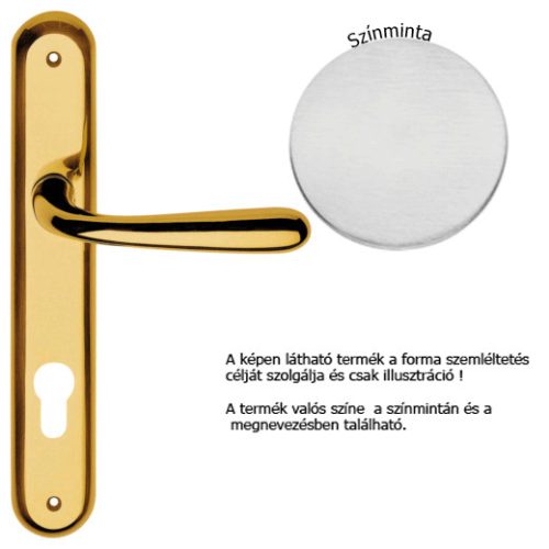 Linea Cali Garda matte chrome shielded handle set 670 PL CS