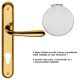 Linea Cali Garda matte chrome shielded handle set 670 PL CS