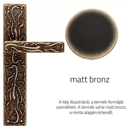 Linea Cali Frida set maner ecranat bronz mat 1700 PL BM