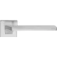Linea Cali Giro Zincral set mânere rozetă pătrată crom mat 487 RB 024 CS