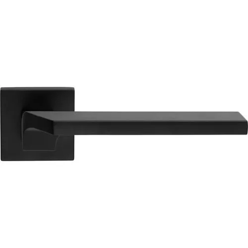 Linea Cali Giro Zincral set de mânere rozetă pătrată neagră mat 487 RB 024 VE