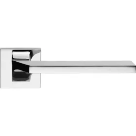   Linea Cali Giro Zincral, crom strălucitor, set de mânere rozetă pătrată 487 RB 024 CR