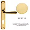 Set mâner ecranat Linea Cali Garda din alamă satinată 670 PL OS