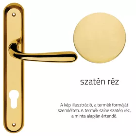   Set mâner ecranat Linea Cali Garda din alamă satinată 670 PL OS