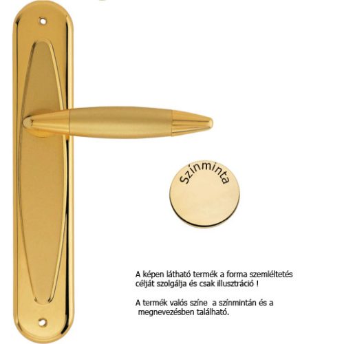 Linea Cali Havana satin gold shielded handle set 1080 PL 0P OZ