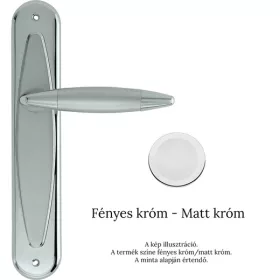   Linea Cali Havana crom strălucitor - set mâner ecranat crom mat 1080 PL 0P CR