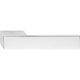   Linea Cali Loft Zincral, crom strălucitor, set de mânere dreptunghiulare pentru rozetă 431 RB 006 CR