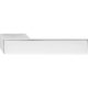 Linea Cali Loft Zincral bright chrome rectangular rosette handle set 431 RB 006 CR