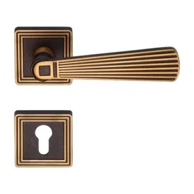   Set de mânere pentru rozetă pătrată Linea Cali Opera 1055 RB 114