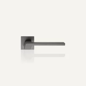   Linea Cali Stream Zincral antracit set de maner rozeta patrata plat 484 RB 024 SA