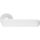 Linea Cali Target Zincral bright white round rosette handle set 466 RB 027 BA