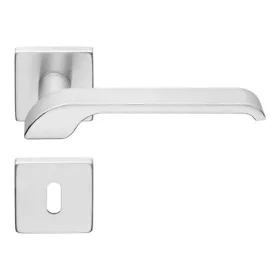   Linea Cali Turbo Zincral set manere rozeta patrata crom mat 470 RO 088 CS