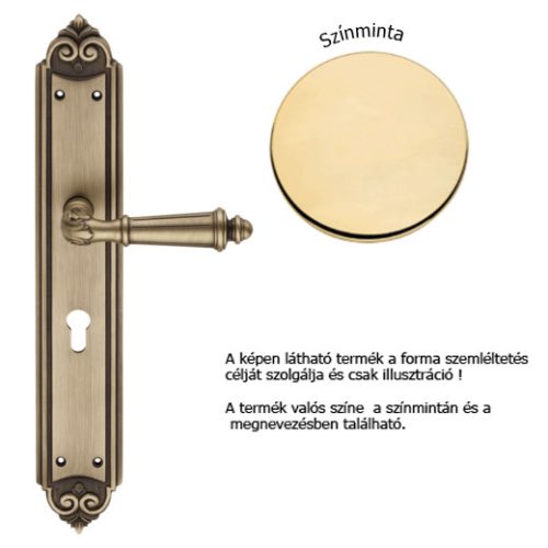 Linea Cali Aida gilded XL shielded handle set 1610 PL OZ