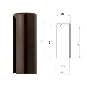 Otlav pánttakaró 3D 16 barna műanyag