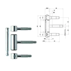 Otlav strap 3-piece Safety strap 20mm Silver