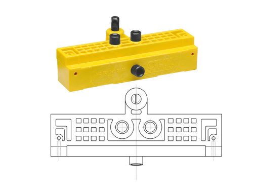 Otlav Drill. 2-part 14-piece for smooth and decorative.