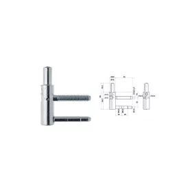 Otlav hinge 3D lift-off 20mm BOY Silver