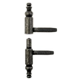 Otlav pánt 2 részes Díszes 13mm LÁNY+FIÚ Fekete